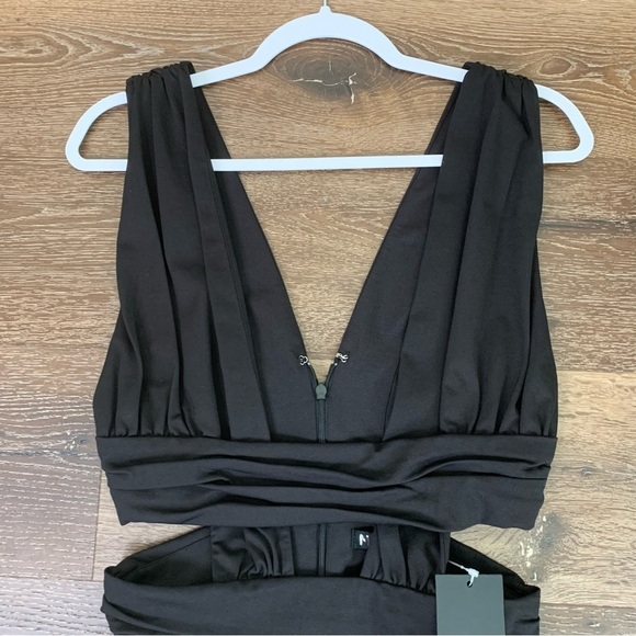 NBD womens black christenne bodysuit S - Picture 4 of 10